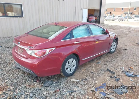 2012 Hyundai Sonata Hybrid из США, поврежденный, VIN KMHEC4A47CA055108